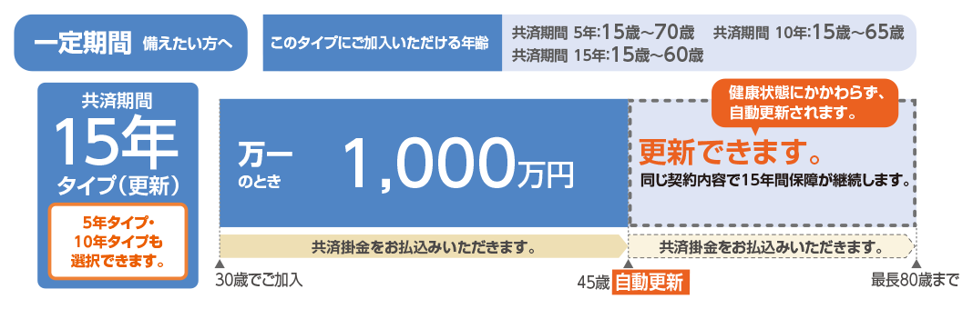 定期生命共済 ひと に関する保障 共済をお考えの皆さま Ja共済